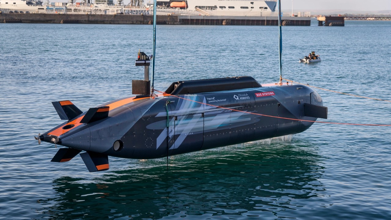 Herne British Extra Large Autonomous Underwater Vehicle (XLAUV) (B)